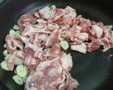 豚こまと小松菜・舞茸のゴマ照り焼き！作り方4写真