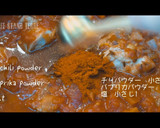 鶏もも肉とうずら豆のトマト煮込み作り方7写真