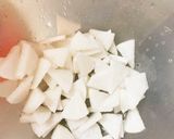 大根じゃがいもピクルスのわさび醤油和え作り方1写真