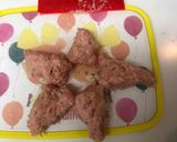 8才が作った星型ハンバーグ ☆七夕にも作り方5写真