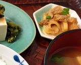 筍とツナ 春の煮物作り方6写真