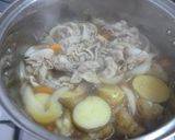 新じゃが芋と豚バラの肉じゃが風煮♪作り方8写真