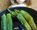 リカちゃん♡なすししとうオクラの煮浸し*作り方16写真