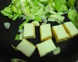 厚揚げ・キャベツの味噌ダレ炒め♪作り方5写真