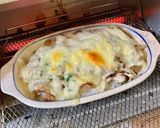 牛丼リメイク・チーズ焼き作り方2写真