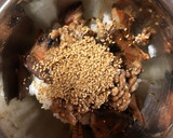 納豆とぶりの照り焼きの混ぜご飯作り方2写真