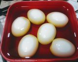 ゆで卵　白だしに漬けてみ？作り方4写真