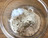 全粒粉と小麦ふすまのリュスティック作り方1写真