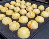 B級グルメチーズと揚げ玉だけのタコ焼き♡作り方3写真