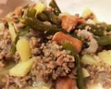 ひき肉と野菜で、幼児も食べる優しい炒め作り方6写真