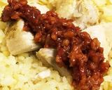 炊飯器でご飯とおかず 鶏胸肉 サルサ風作り方3写真