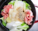 麹甘酒を使った生姜豆乳鍋作り方2写真