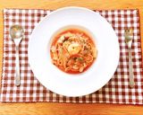 ワンポットパスタ　簡単ペスカトーレ作り方8写真