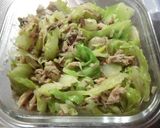 焼鳥缶とキャベツ、ブロッコリのレンジ蒸し作り方10写真