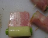 お弁当用冷凍食品☆アスパラチーズベーコン作り方5写真