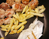 丸めて…ぶた焼きのネギソースがけ作り方8写真