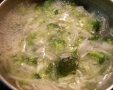ブロッコリーとチーズのあっさり濃厚茶漬け作り方1写真