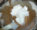 クリームたっぷりღ チョコロールケーキ作り方5写真