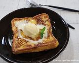 時短!アイスのせフレンチトースト作り方4写真