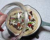レトルトカレーでピザ作り方8写真