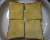 贅沢な朝食☆オニオントースト作り方3写真