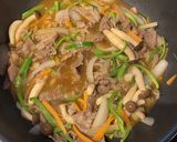 ♡牛肉とたっぷり野菜のプルコギ風煮込み♡作り方6写真