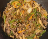 ♡牛肉とたっぷり野菜のプルコギ風煮込み♡作り方7写真