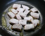 簡単！酢豚☆焼き竜田作り方2写真
