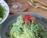 栄養満点＊パセリのジェノベーゼソース作り方4写真