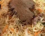 子沢山の一気に大盛り焼きそば♪作り方13写真
