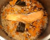 鮭の炊き込みご飯作り方5写真