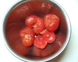 シンプルなトマトと卵の中華スープ♪作り方1写真