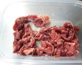 レンジで青椒肉絲（レンジャオロースー）作り方2写真