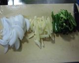 レンジで青椒肉絲（レンジャオロースー）作り方3写真
