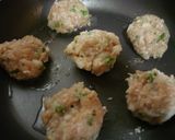鶏照りつくねのガーリック風味作り方4写真