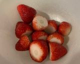 いちごのクラフティ作り方3写真