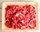 牛こまとしらたきのスパイシー炒め作り方1写真