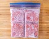 液塩でひき肉とトマトのふわふわ卵炒め☀作り方1写真