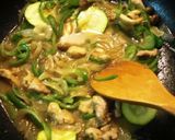 ナッツ入りミルク味噌チキンカレー茶漬け作り方3写真
