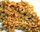 ナッツ入りミルク味噌チキンカレー茶漬け作り方4写真