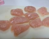 鶏胸肉の野菜あんかけ作り方1写真