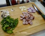 とても食欲をそそります！なぽりパスタ!!作り方1写真