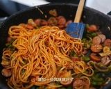 とても食欲をそそります！なぽりパスタ!!作り方5写真