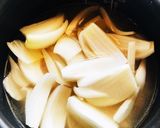 新玉ねぎとツナの炊き込みご飯（3合）作り方2写真