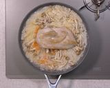 ４人でワンコイン♪鶏きのこピラフ作り方7写真