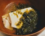 鹿児島県・長島のアオサのあんかけ豆腐作り方6写真