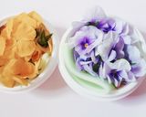 エディブルフラワーの華やかクッキー作り方1写真