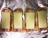 ナポリタンソースで簡単ずぼらピザトースト作り方4写真