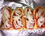 ナポリタンソースで簡単ずぼらピザトースト作り方6写真