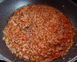 簡単！ミートソースとレタスのパスタ作り方5写真